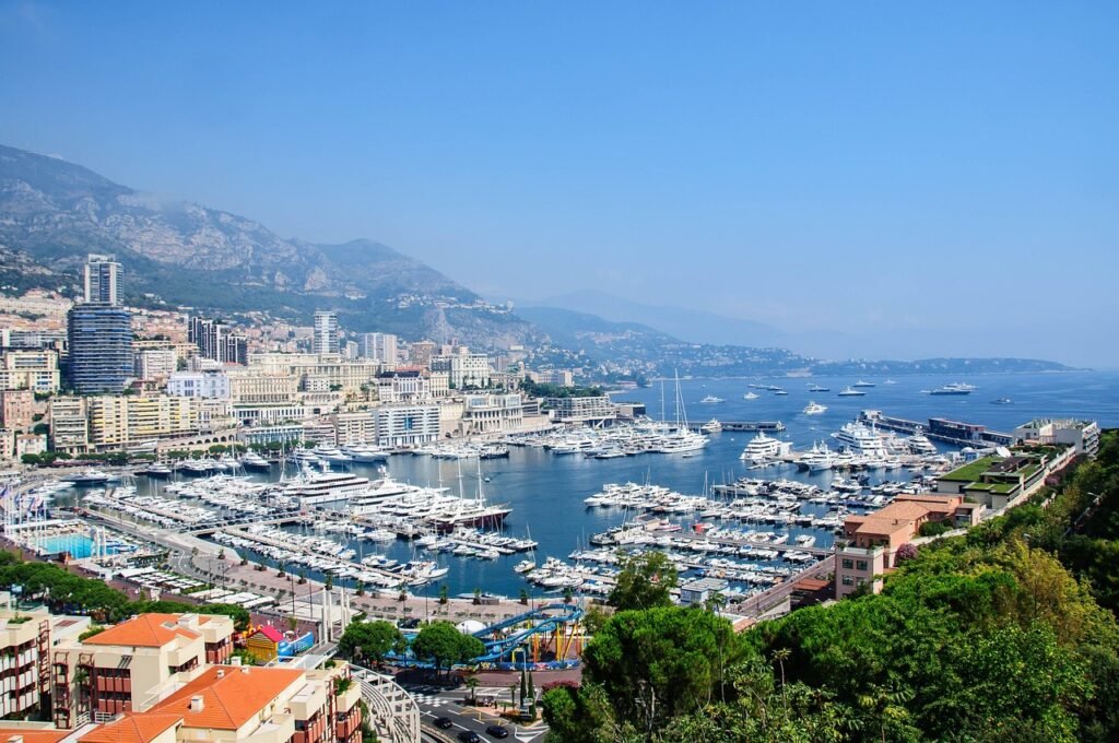 monaco, port, principality of monaco, nature, yachts, boats, houses, skyscrapers, pushed, water, cityscape, marina